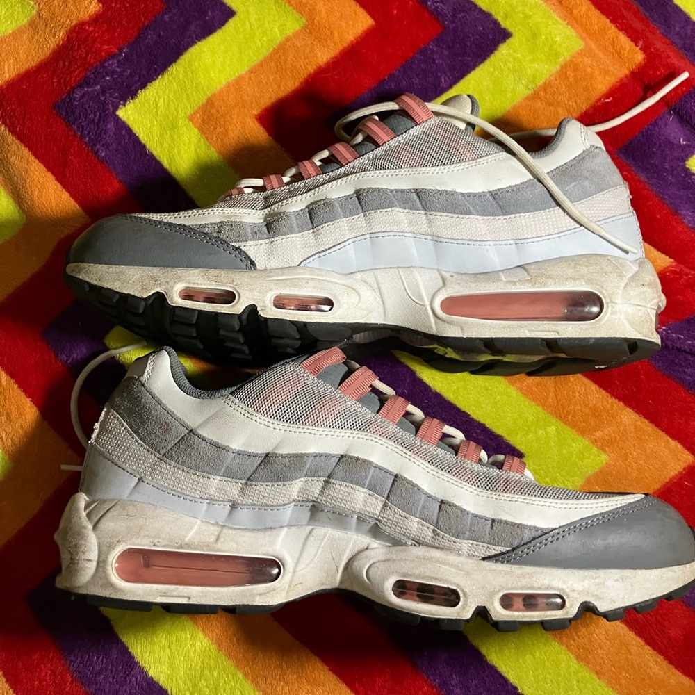 Size 13 Nike Air Max 95 stardust shoes DM0011-008 - Picture 12 of 14